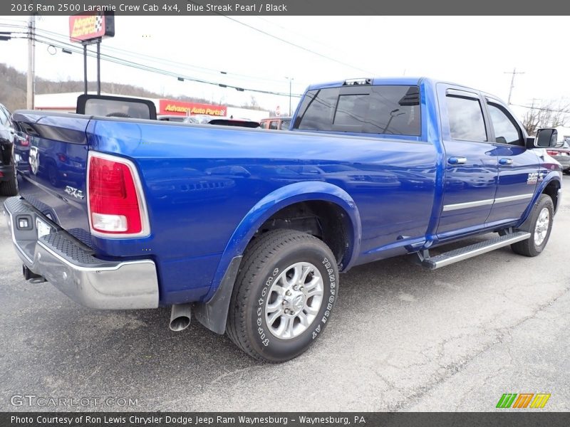 Blue Streak Pearl / Black 2016 Ram 2500 Laramie Crew Cab 4x4