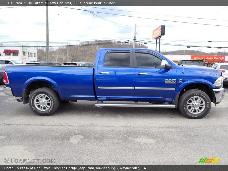  2016 2500 Laramie Crew Cab 4x4 Blue Streak Pearl