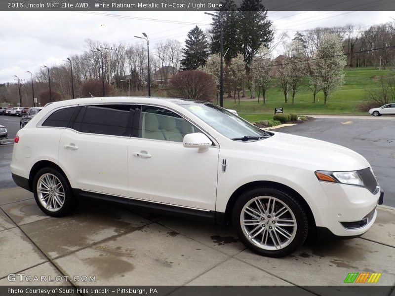  2016 MKT Elite AWD White Platinum Metallic Tri-Coat