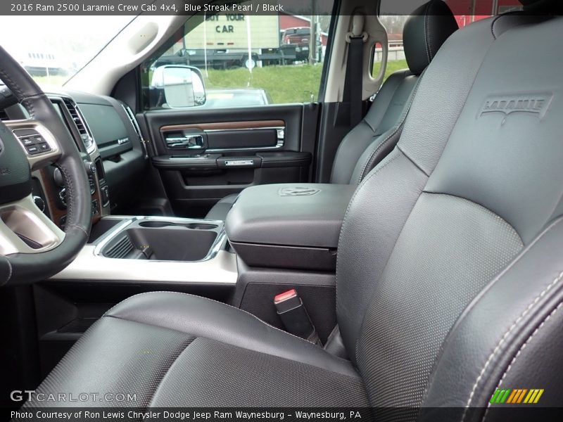 Front Seat of 2016 2500 Laramie Crew Cab 4x4