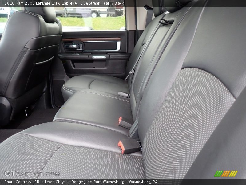 Rear Seat of 2016 2500 Laramie Crew Cab 4x4
