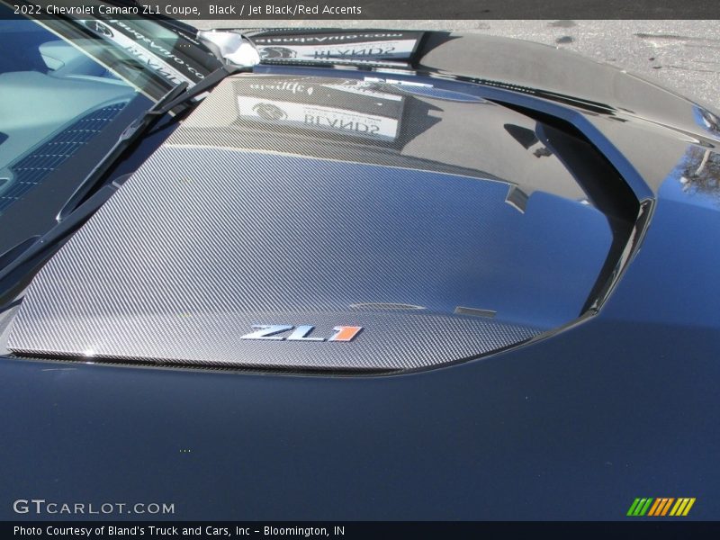 Black / Jet Black/Red Accents 2022 Chevrolet Camaro ZL1 Coupe