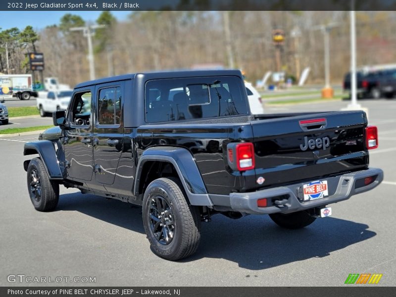Black / Black 2022 Jeep Gladiator Sport 4x4