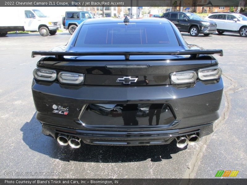 Black / Jet Black/Red Accents 2022 Chevrolet Camaro ZL1 Coupe