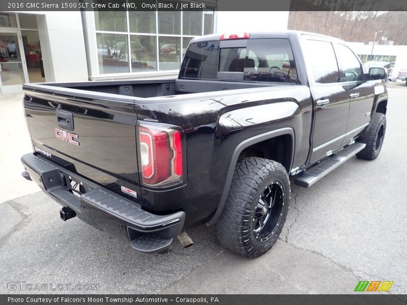 Onyx Black / Jet Black 2016 GMC Sierra 1500 SLT Crew Cab 4WD