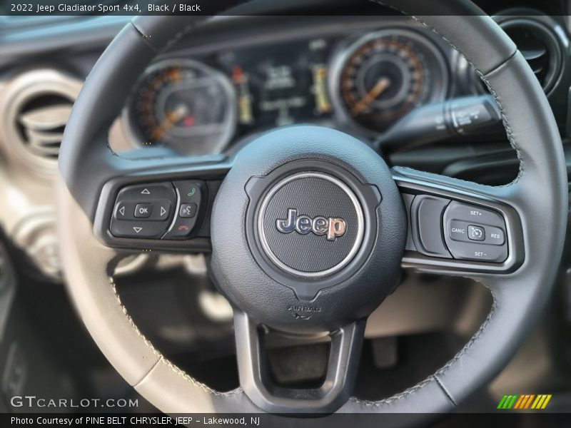 Black / Black 2022 Jeep Gladiator Sport 4x4