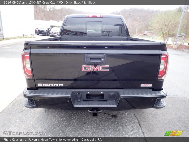 Onyx Black / Jet Black 2016 GMC Sierra 1500 SLT Crew Cab 4WD
