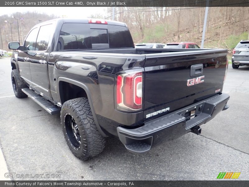 Onyx Black / Jet Black 2016 GMC Sierra 1500 SLT Crew Cab 4WD