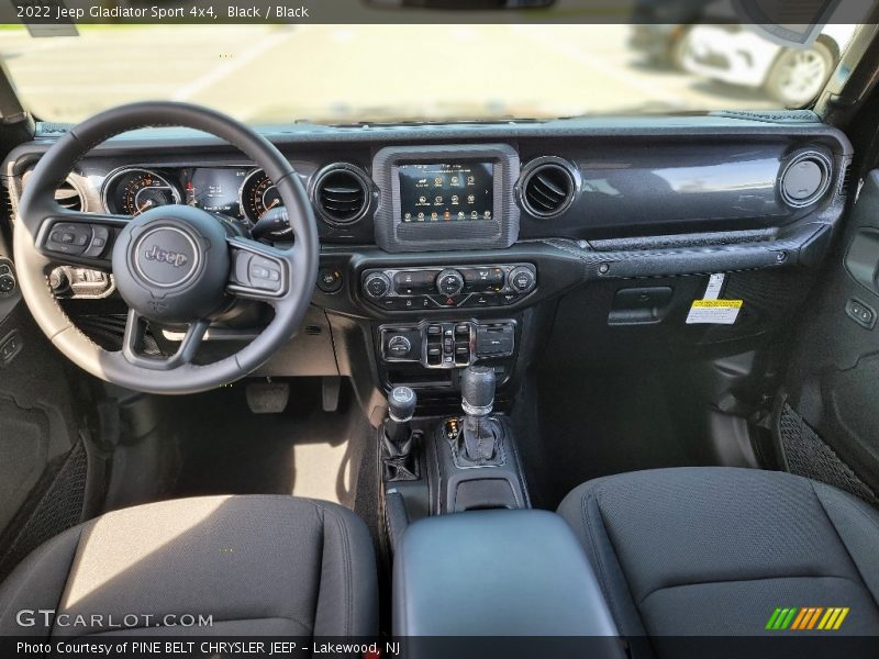 Black / Black 2022 Jeep Gladiator Sport 4x4