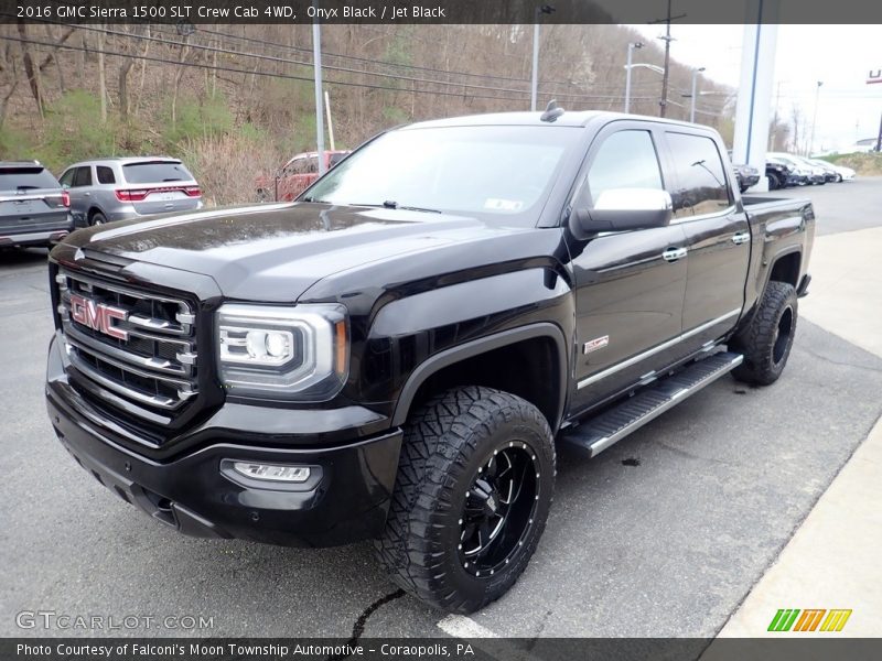 Onyx Black / Jet Black 2016 GMC Sierra 1500 SLT Crew Cab 4WD