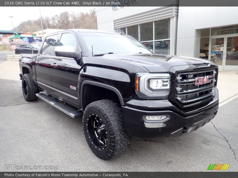 Onyx Black / Jet Black 2016 GMC Sierra 1500 SLT Crew Cab 4WD