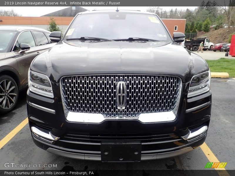 Infinite Black Metallic / Russet 2019 Lincoln Navigator Reserve 4x4