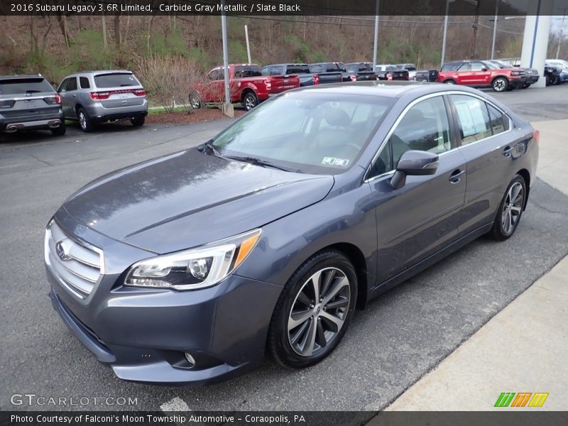 Carbide Gray Metallic / Slate Black 2016 Subaru Legacy 3.6R Limited