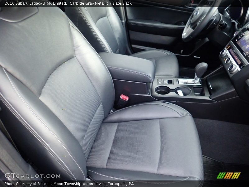 Carbide Gray Metallic / Slate Black 2016 Subaru Legacy 3.6R Limited
