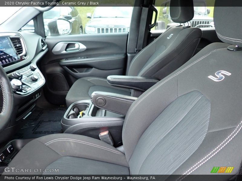 Ceramic Grey / Black 2020 Chrysler Pacifica Touring