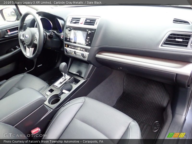 Carbide Gray Metallic / Slate Black 2016 Subaru Legacy 3.6R Limited