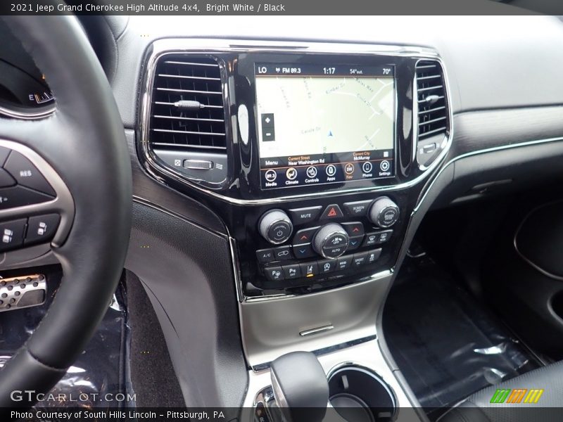 Bright White / Black 2021 Jeep Grand Cherokee High Altitude 4x4