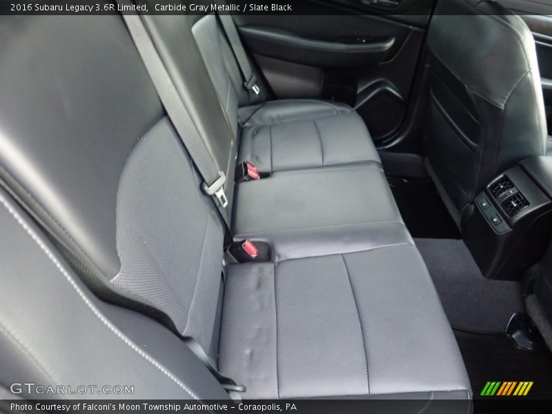 Carbide Gray Metallic / Slate Black 2016 Subaru Legacy 3.6R Limited