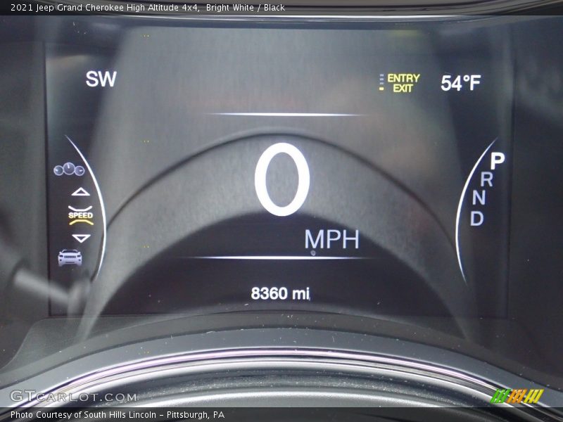Bright White / Black 2021 Jeep Grand Cherokee High Altitude 4x4
