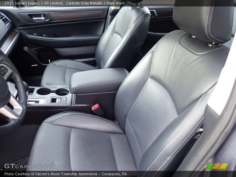 Carbide Gray Metallic / Slate Black 2016 Subaru Legacy 3.6R Limited