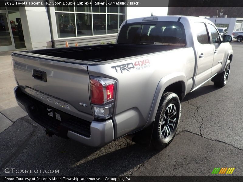 Silver Sky Metallic / Black 2021 Toyota Tacoma TRD Sport Double Cab 4x4