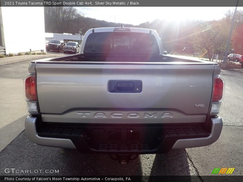 Silver Sky Metallic / Black 2021 Toyota Tacoma TRD Sport Double Cab 4x4