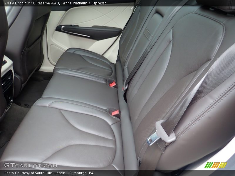 White Platinum / Espresso 2019 Lincoln MKC Reserve AWD