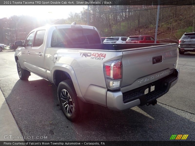 Silver Sky Metallic / Black 2021 Toyota Tacoma TRD Sport Double Cab 4x4