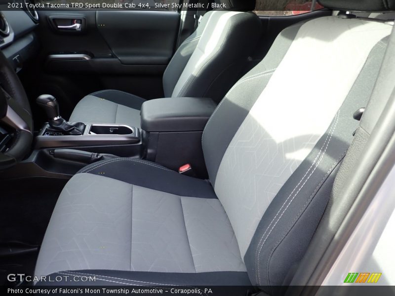 Silver Sky Metallic / Black 2021 Toyota Tacoma TRD Sport Double Cab 4x4