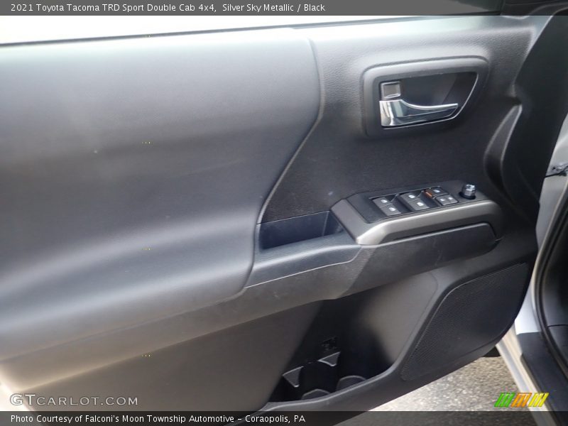 Silver Sky Metallic / Black 2021 Toyota Tacoma TRD Sport Double Cab 4x4