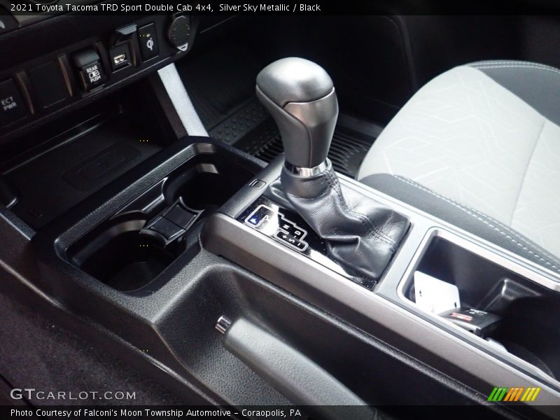 Silver Sky Metallic / Black 2021 Toyota Tacoma TRD Sport Double Cab 4x4