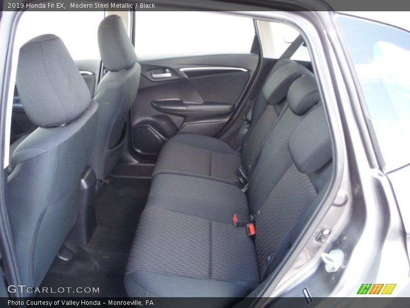 Modern Steel Metallic / Black 2019 Honda Fit EX