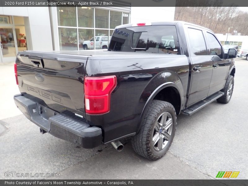 Agate Black / Black 2020 Ford F150 Lariat SuperCrew 4x4