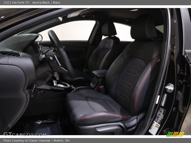 Aurora Black / Black 2021 Kia Forte GT