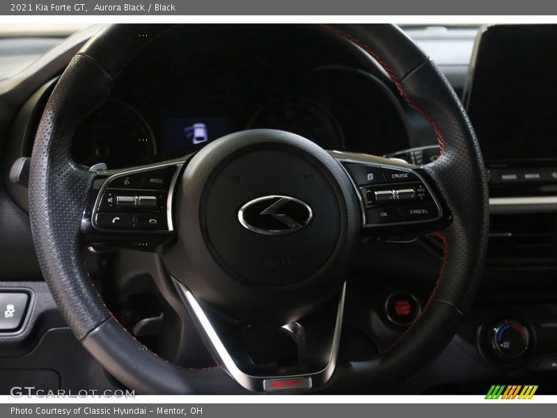Aurora Black / Black 2021 Kia Forte GT