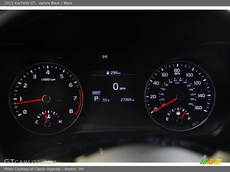 Aurora Black / Black 2021 Kia Forte GT