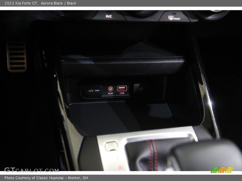 Aurora Black / Black 2021 Kia Forte GT