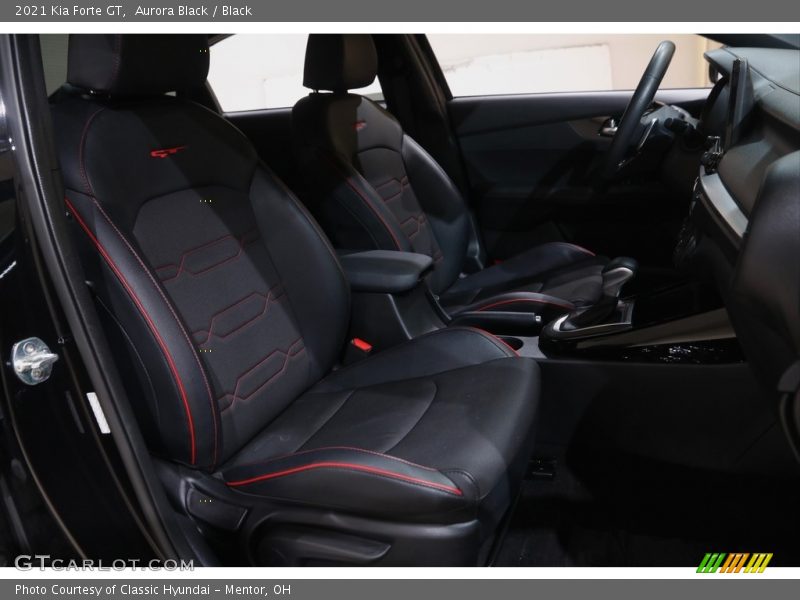 Aurora Black / Black 2021 Kia Forte GT