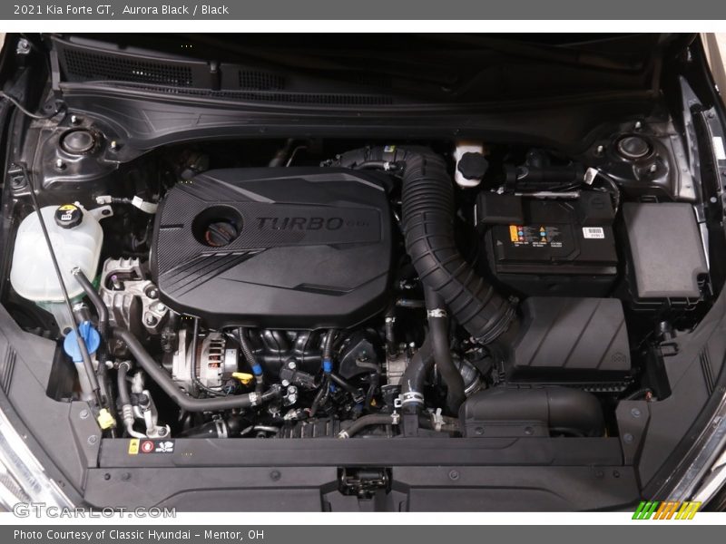 Aurora Black / Black 2021 Kia Forte GT
