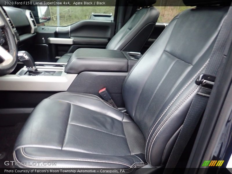 Agate Black / Black 2020 Ford F150 Lariat SuperCrew 4x4