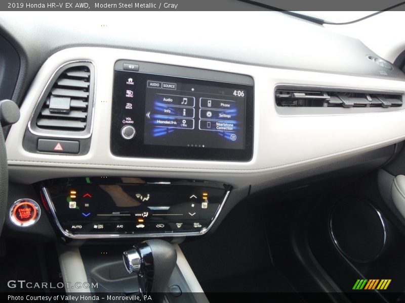 Modern Steel Metallic / Gray 2019 Honda HR-V EX AWD