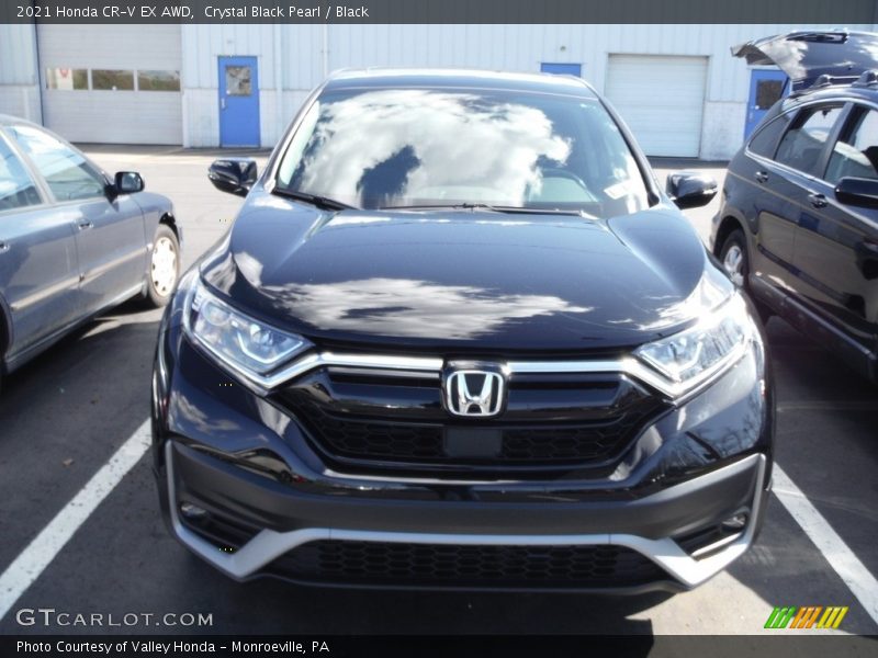 Crystal Black Pearl / Black 2021 Honda CR-V EX AWD