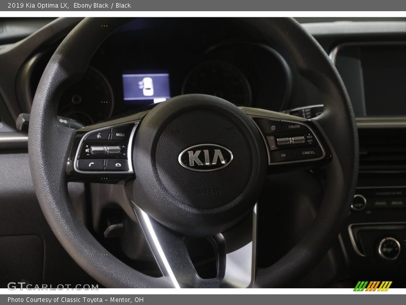 Ebony Black / Black 2019 Kia Optima LX