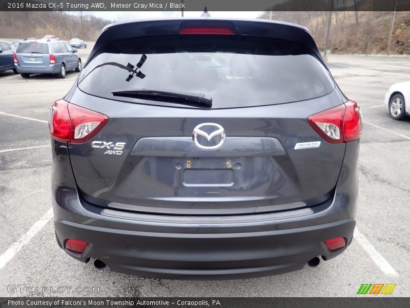 Meteor Gray Mica / Black 2016 Mazda CX-5 Touring AWD