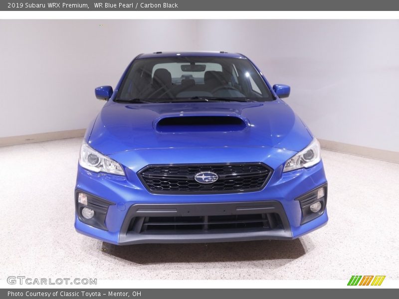 WR Blue Pearl / Carbon Black 2019 Subaru WRX Premium