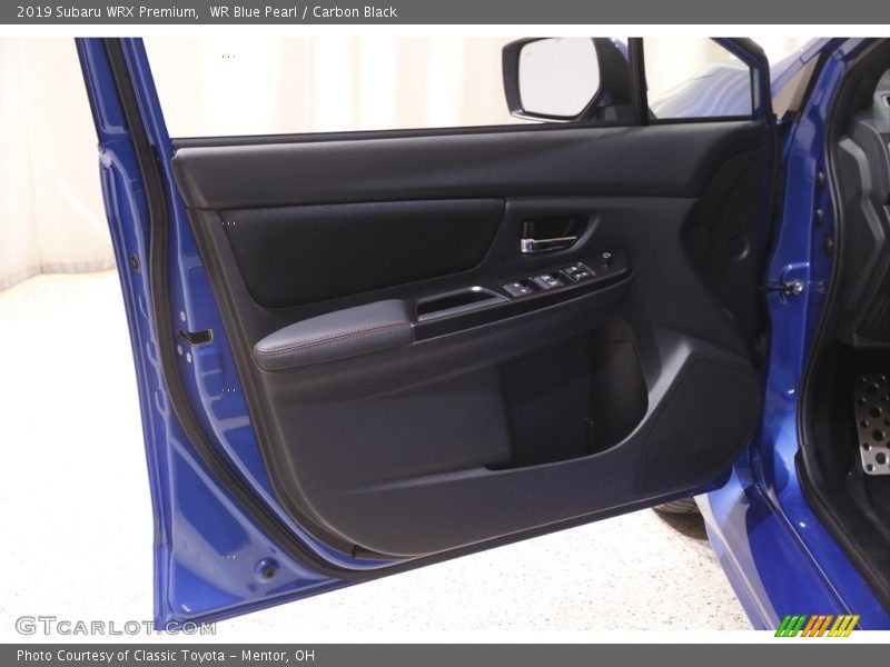 WR Blue Pearl / Carbon Black 2019 Subaru WRX Premium