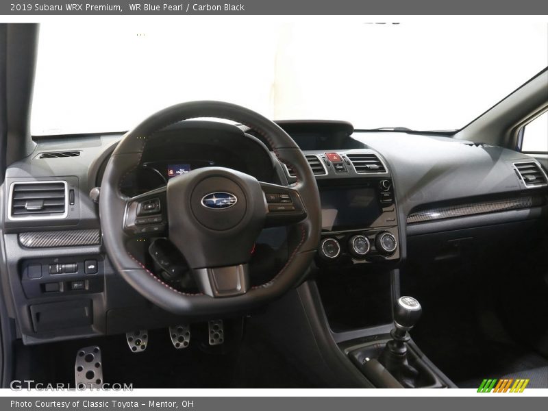 WR Blue Pearl / Carbon Black 2019 Subaru WRX Premium