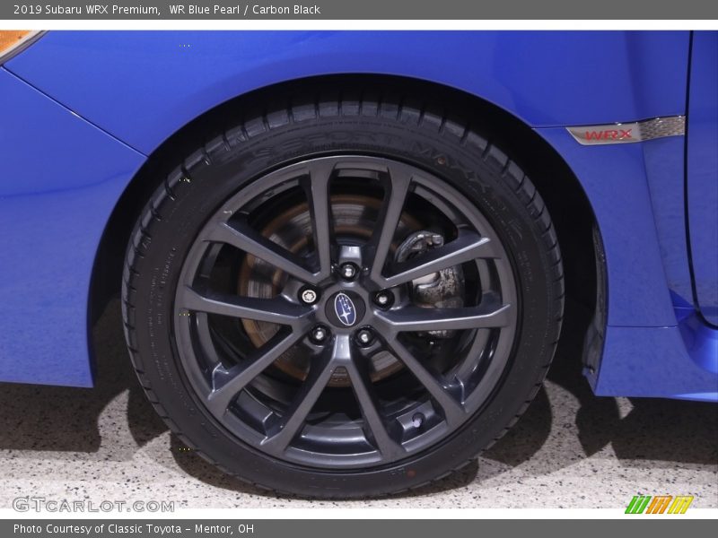 WR Blue Pearl / Carbon Black 2019 Subaru WRX Premium