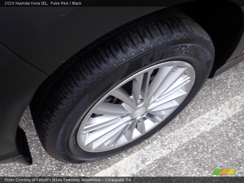 Pulse Red / Black 2020 Hyundai Kona SEL
