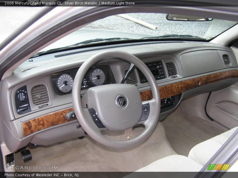 Silver Birch Metallic / Medium Light Stone 2006 Mercury Grand Marquis GS